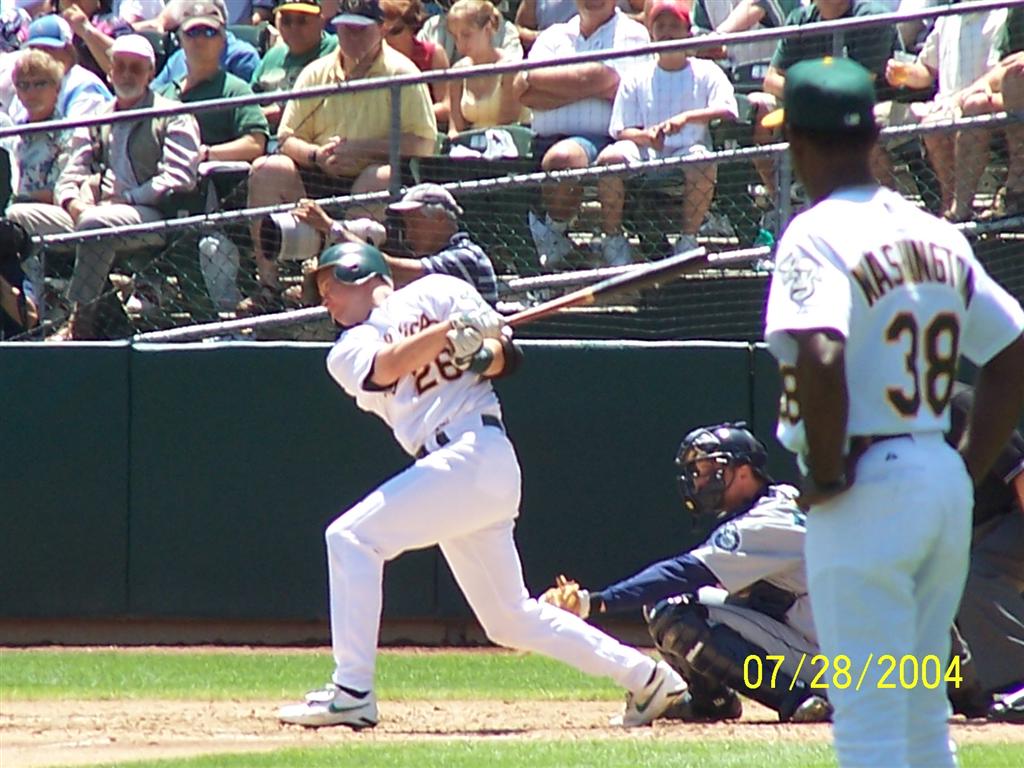 July 28th 2004 A's Game 059