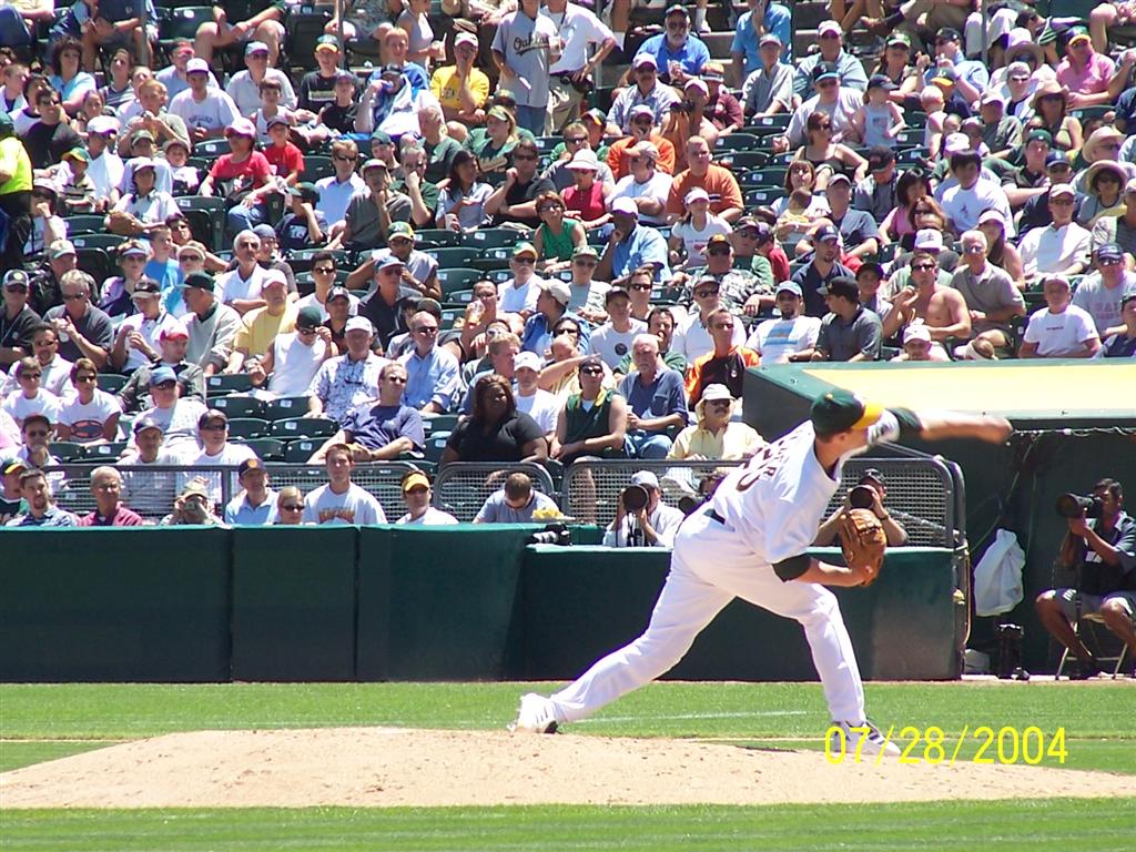 July 28th 2004 A's Game 065
