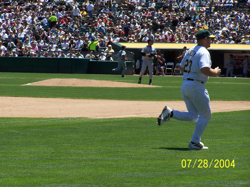 July 28th 2004 A's Game 068