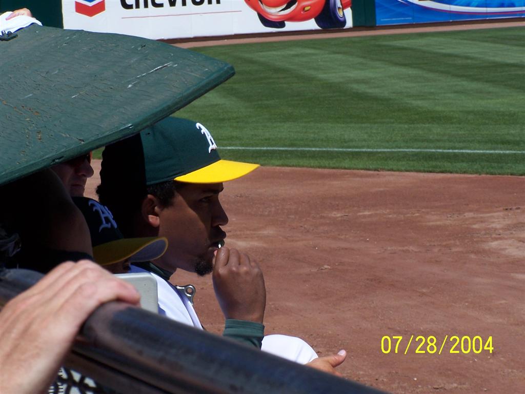 July 28th 2004 A's Game 086