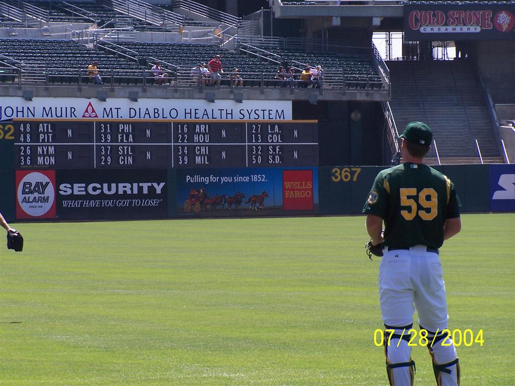 July 28th 2004 A's Game 004