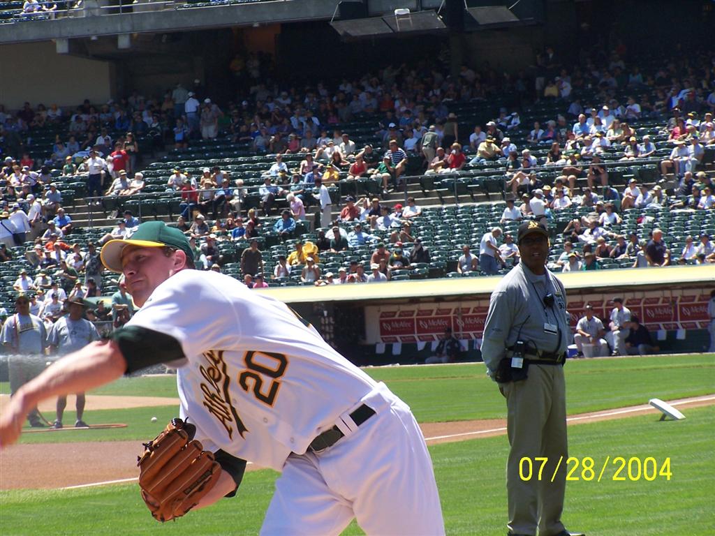 July 28th 2004 A's Game 039