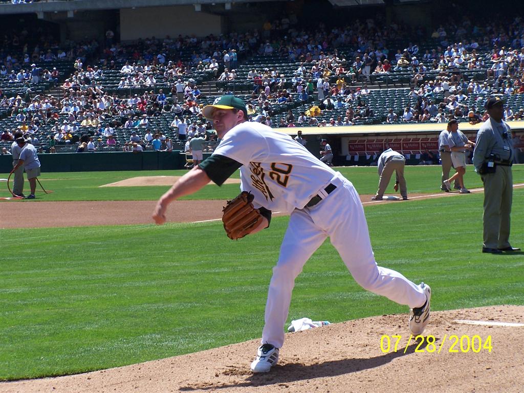 July 28th 2004 A's Game 041