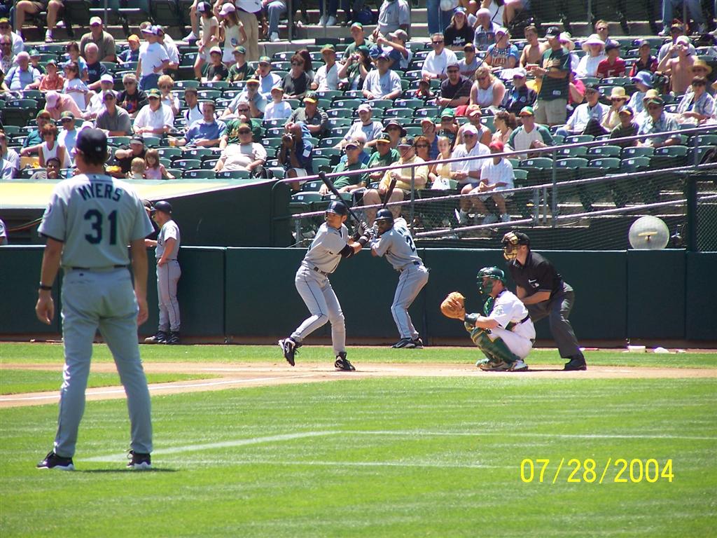 July 28th 2004 A's Game 043
