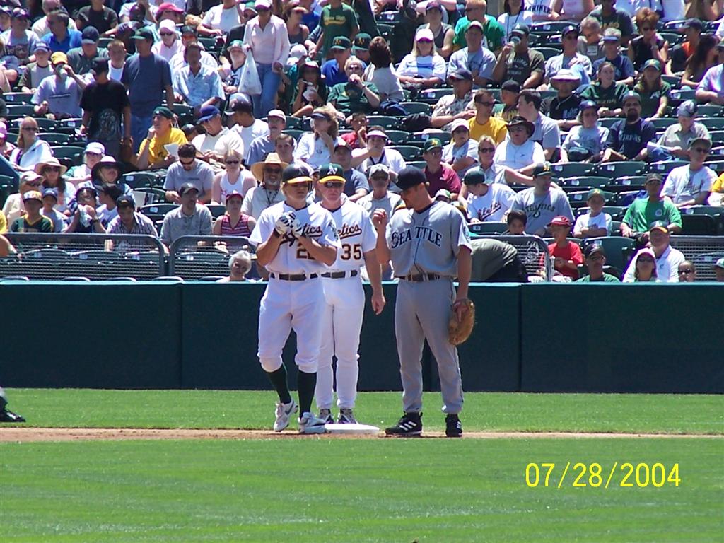 July 28th 2004 A's Game 045