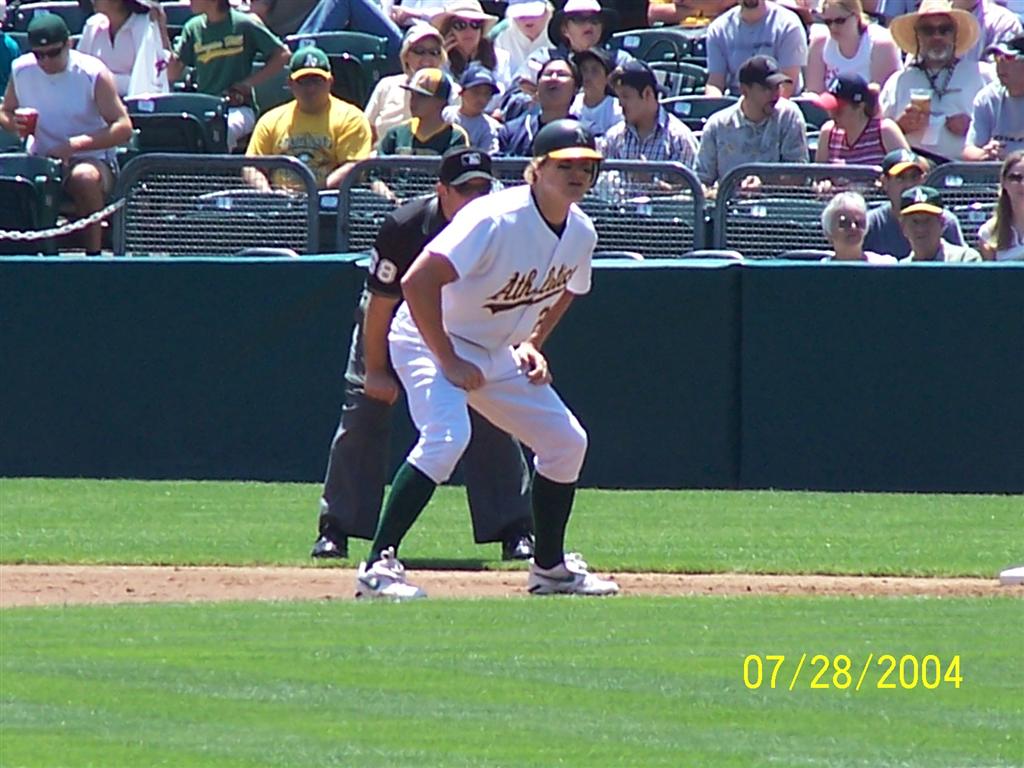 July 28th 2004 A's Game 046