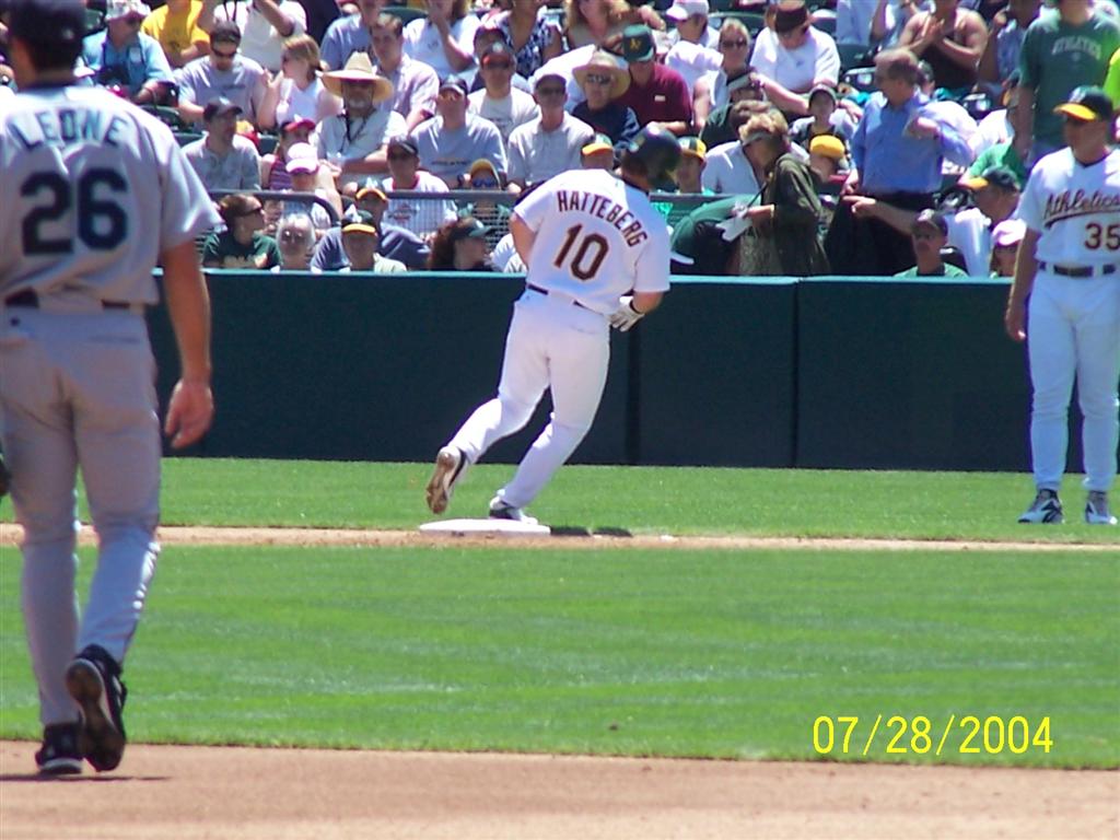 July 28th 2004 A's Game 054