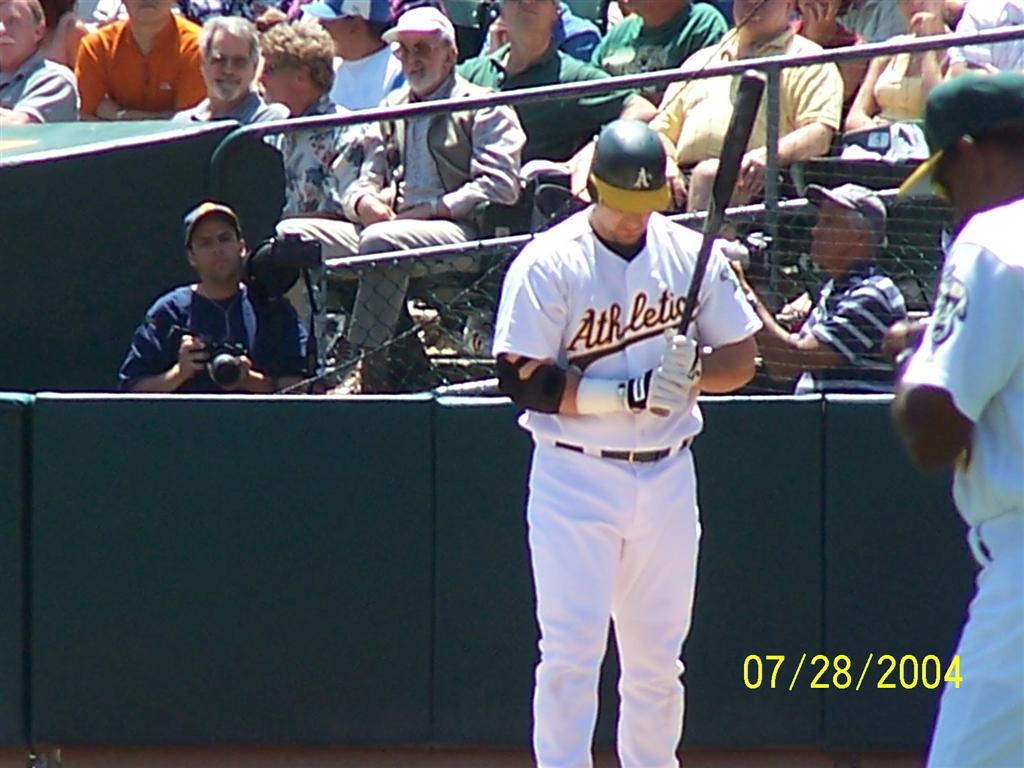 July 28th 2004 A's Game 055