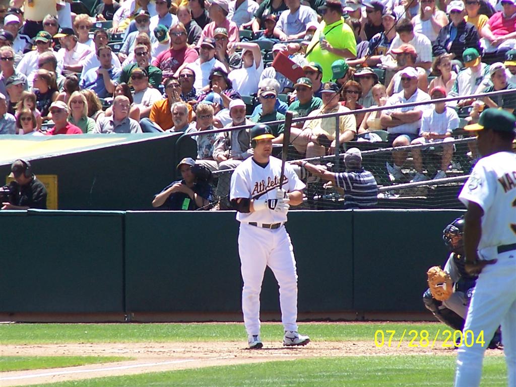 July 28th 2004 A's Game 056