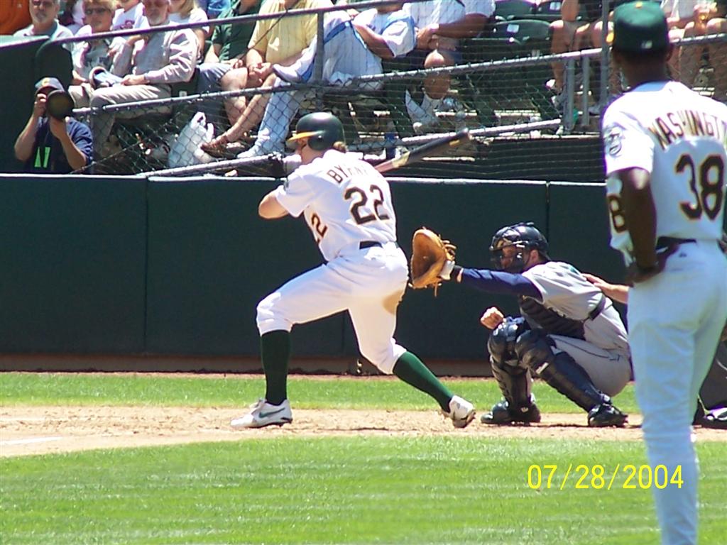 July 28th 2004 A's Game 060