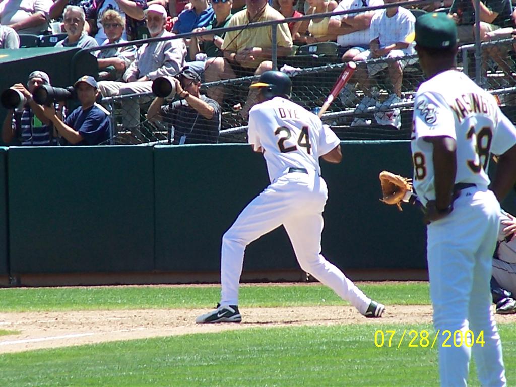 July 28th 2004 A's Game 075
