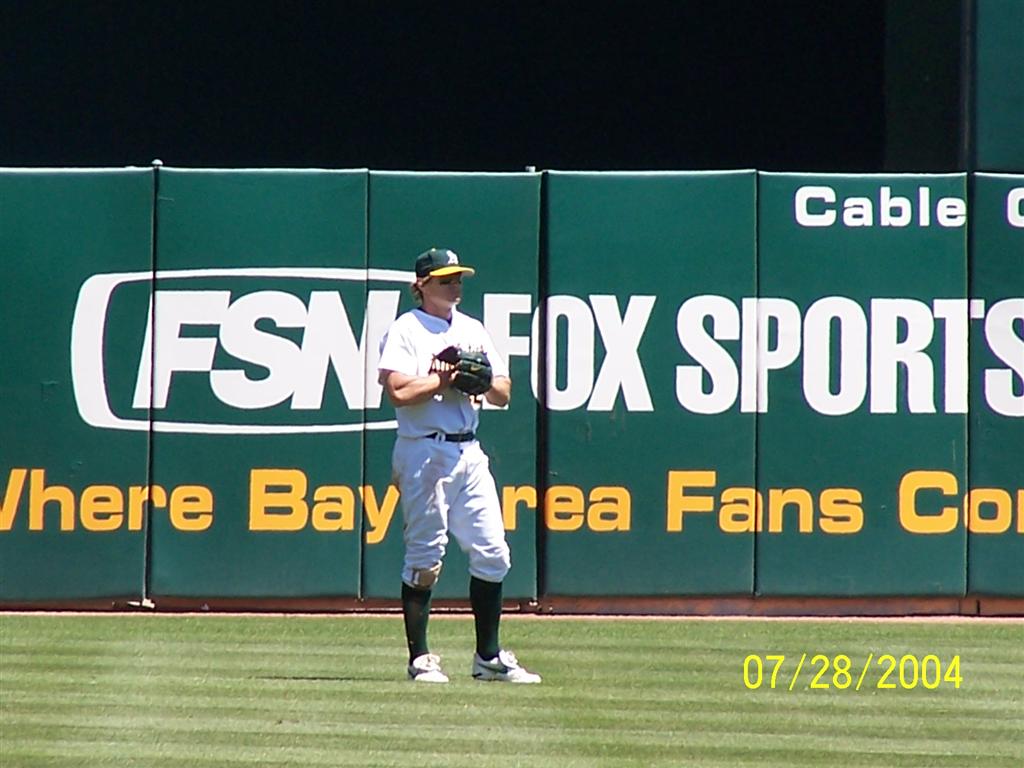 July 28th 2004 A's Game 081