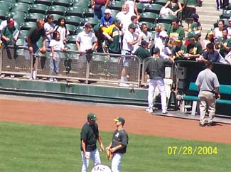July 28th 2004 A's Game 025