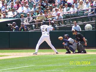 July 28th 2004 A's Game 052