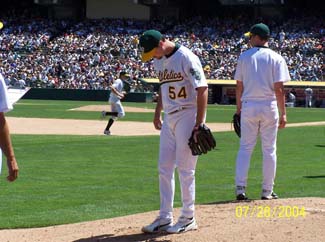 July 28th 2004 A's Game 084