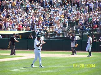 July 28th 2004 A's Game 087
