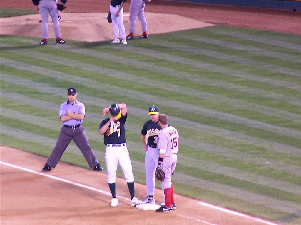 Sept 7th 2004 A's Game 082