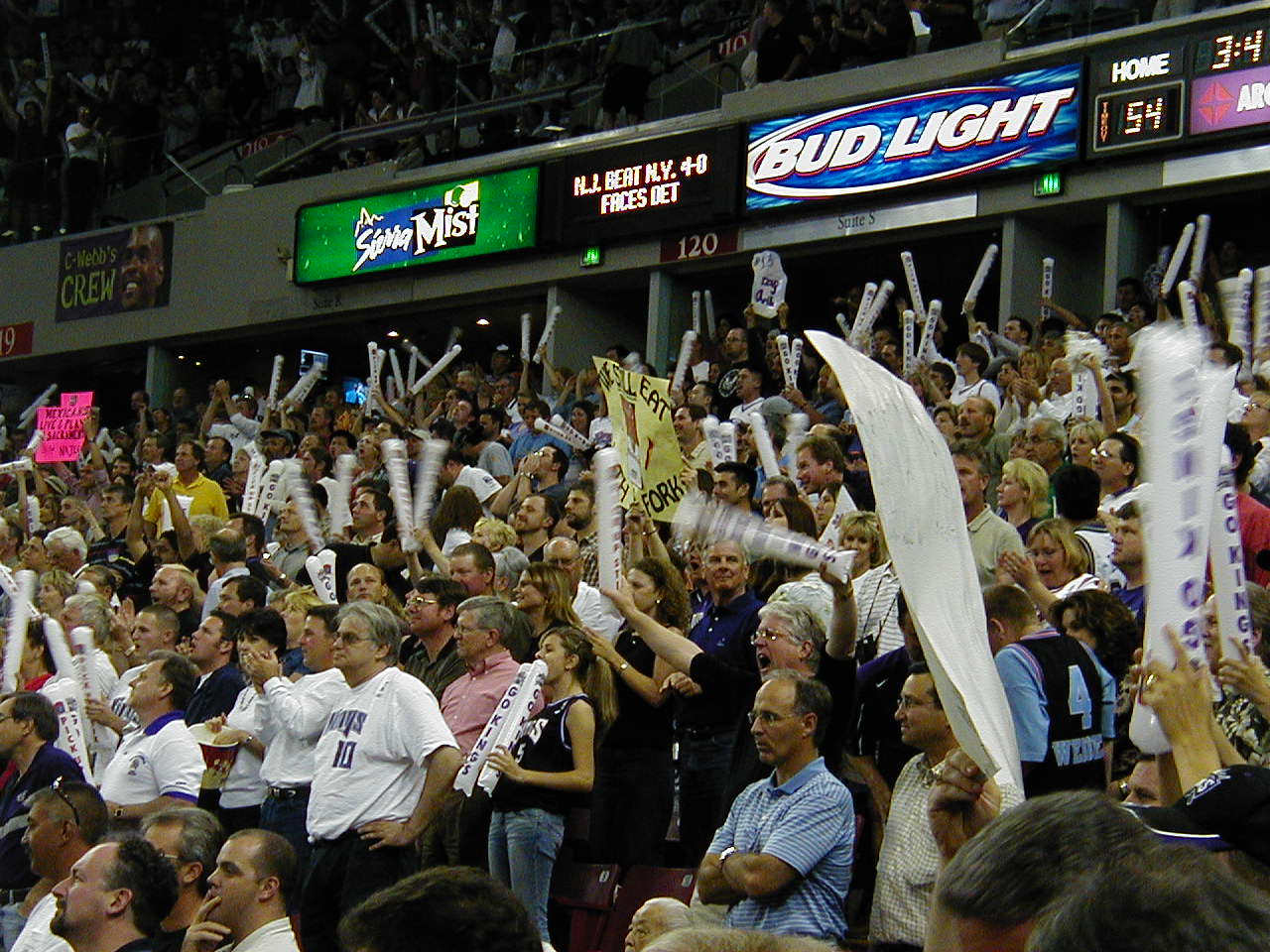 crowd closeup